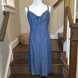 Tommy Bahama Chambray Spaghetti Strap Dress SZ Large